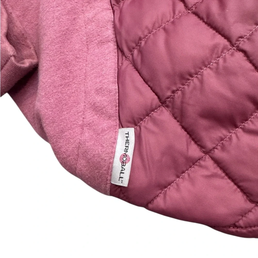 The Northface Thermoball Pink Quilted Hooded Jacket Size XL - Picture 10 of 10